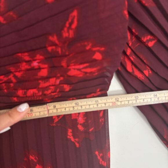 NWT Lucy Paris Lissie Floral V-Neck Long-Sleeve Maxi Dress XS — Wedding Guest - Picture 8 of 9